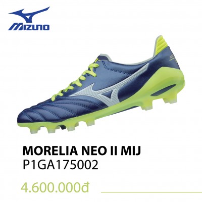 Giày bóng đá MORELIA NEO II JAPAN VÀNG XANH